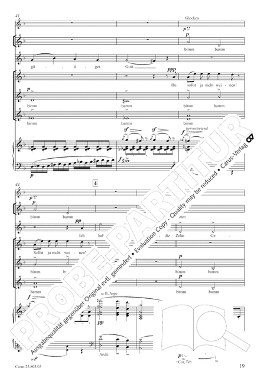 Symphony No. 3 Divisi scores gallery preview page 20