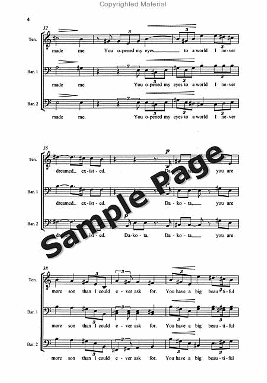 Last Letter Home Last Letter Home 3-Part scores gallery preview page 7