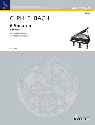 Book cover for 6 Sonatas - Vol. 1