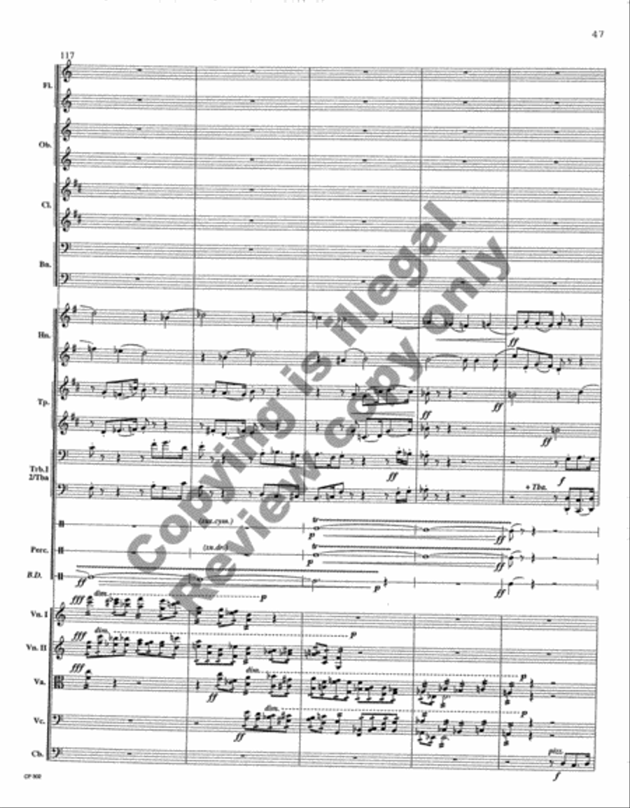 Symphony No. 1 Full Orchestra scores gallery preview page 151