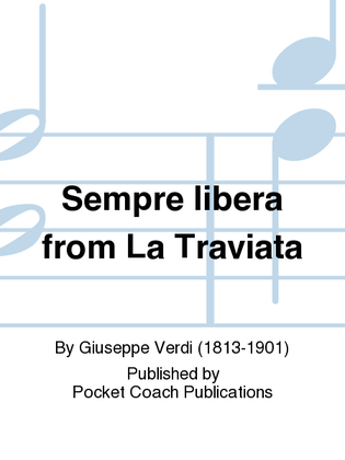 Book cover for Sempre libera from La Traviata