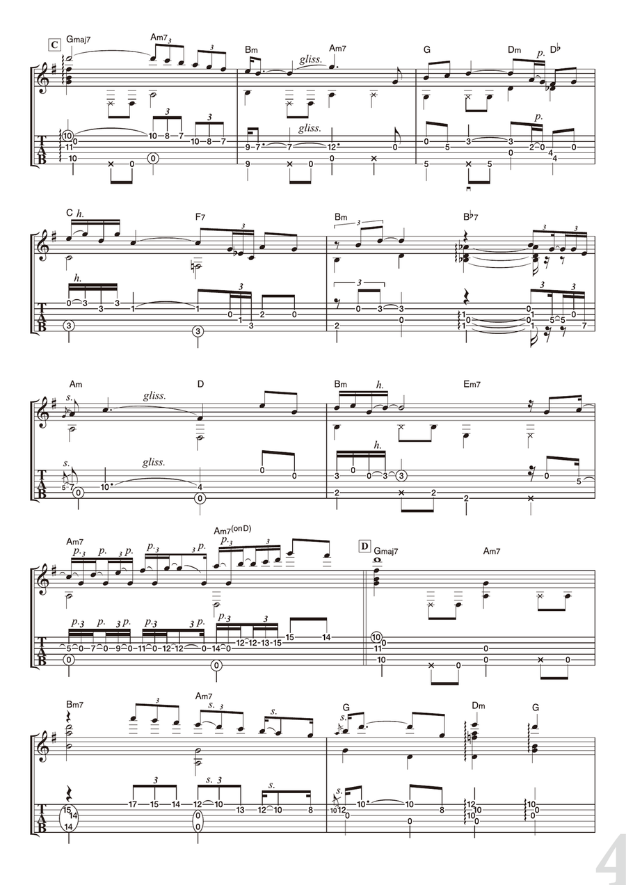 Santa Claus Is Comin' To Town Acoustic Guitar scores gallery preview page 4