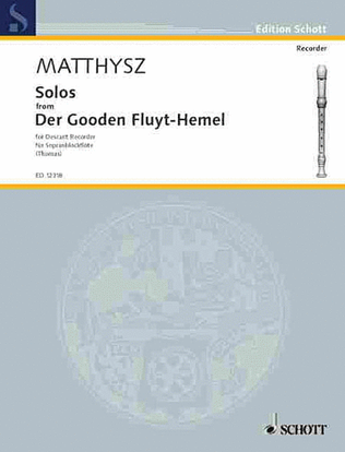 Book cover for Solos from Der Gooden Fluyt