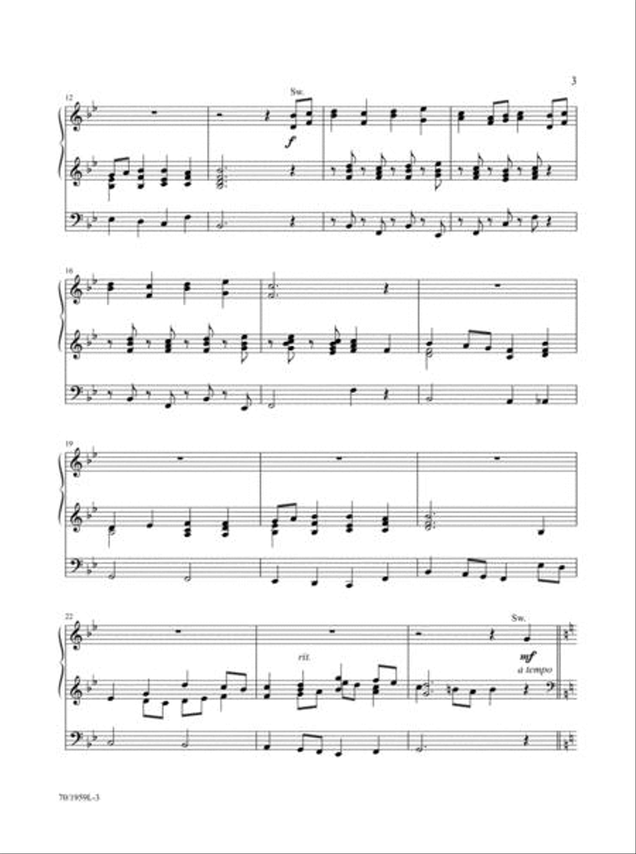 The Organist's Library, Vol. 59 Organ Solo scores gallery preview page 3