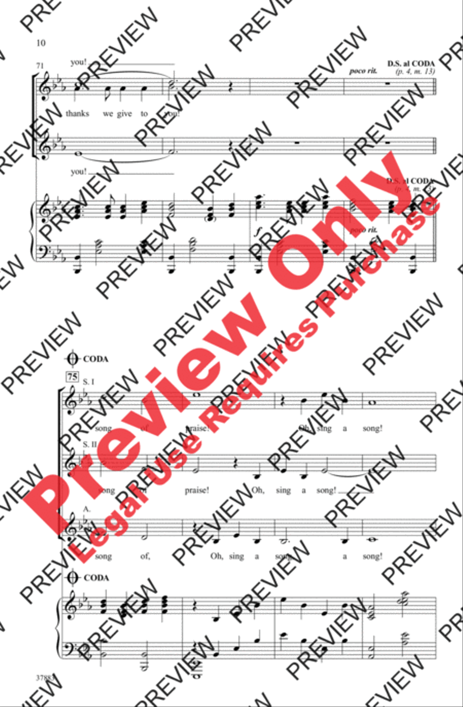 Laudamus Te Women's Choir scores gallery preview page 20