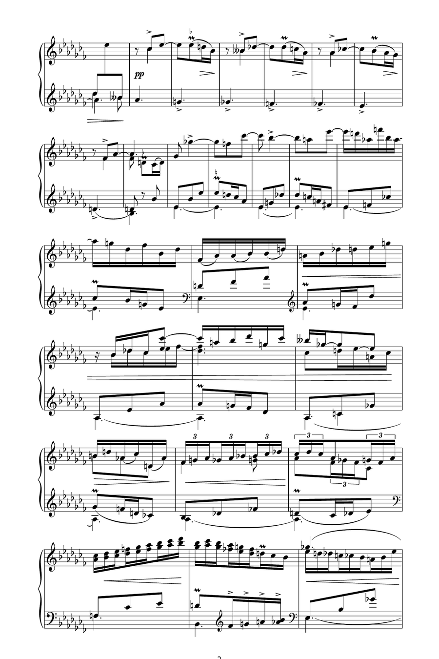 The Alhambra Piano Solo scores gallery preview page 3