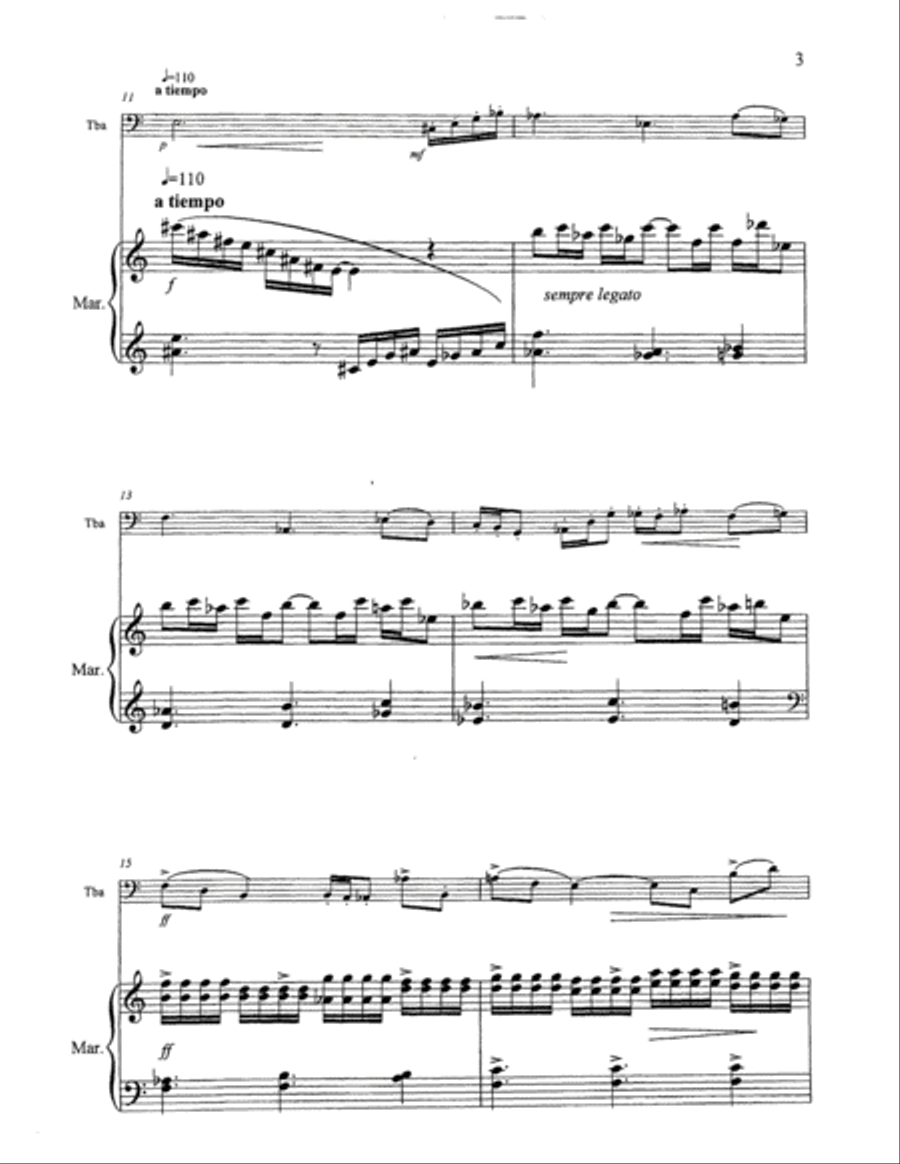 Angels Carillons Tuba scores gallery preview page 4