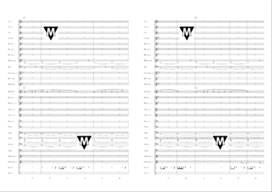 Swiss Mountain Song Concert Band scores gallery preview page 3