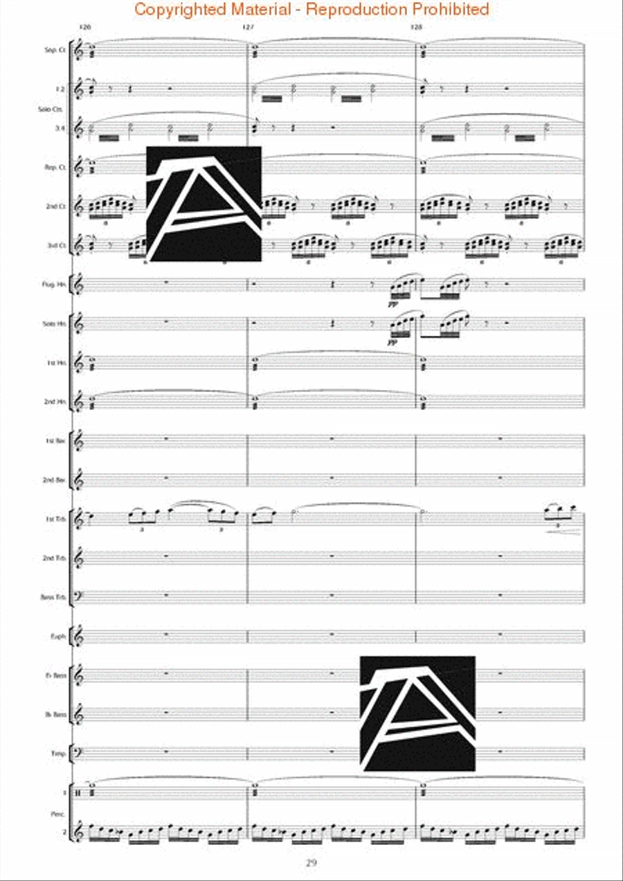 Surround Sound Brass Band scores gallery preview page 30