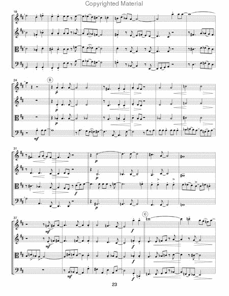 Cole Porter Album: Volume 2 for String Quartet - Score image number null