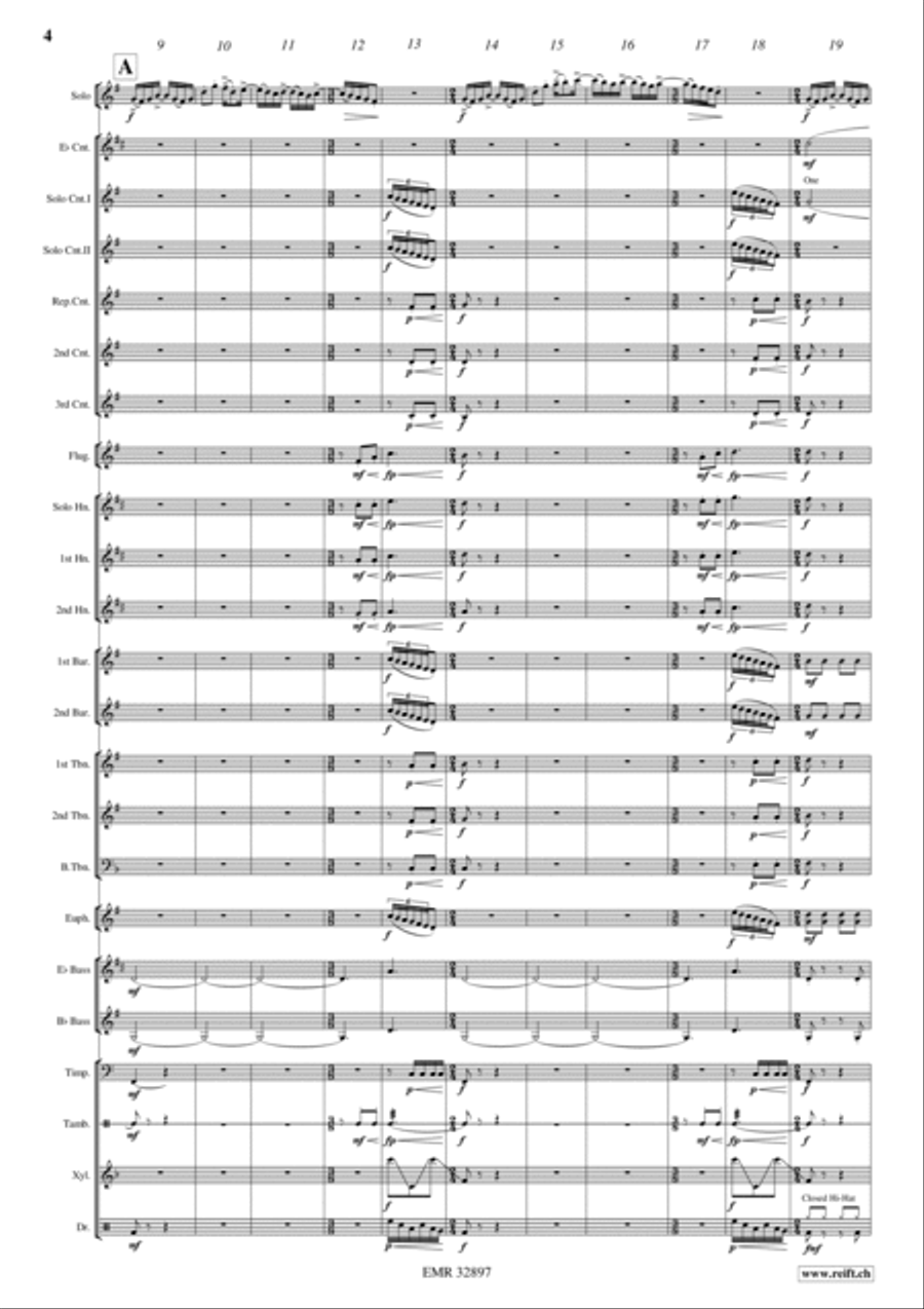 American Sketches Brass Band scores gallery preview page 5