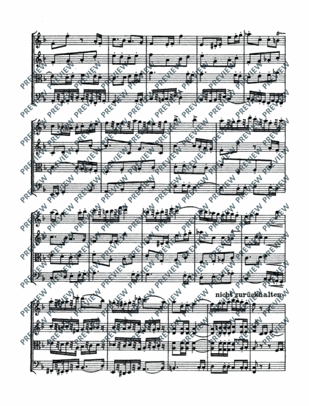 Quartet C minor