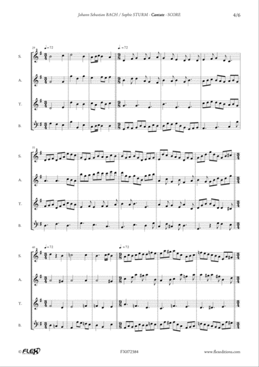 Cantate Cantate Soprano Recorder scores gallery preview page 4