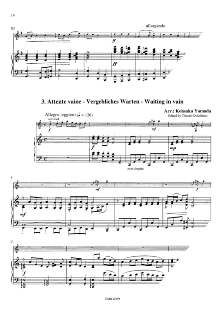 Japanese Melodies Vol. 2 Japanese Melodies Vol. 2 Cornet scores gallery preview page 6