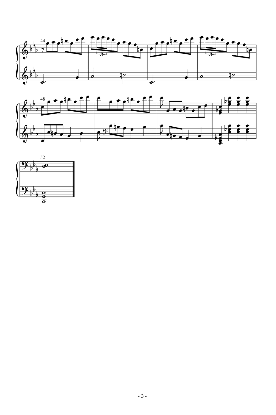 Gothic & Dark Fantasy Piano Solo scores gallery preview page 4