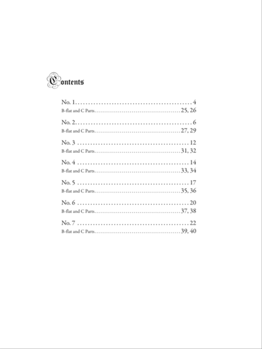 Seven Pieces from L'Organiste for Solo Instrument and Organ Organ scores gallery preview page 3