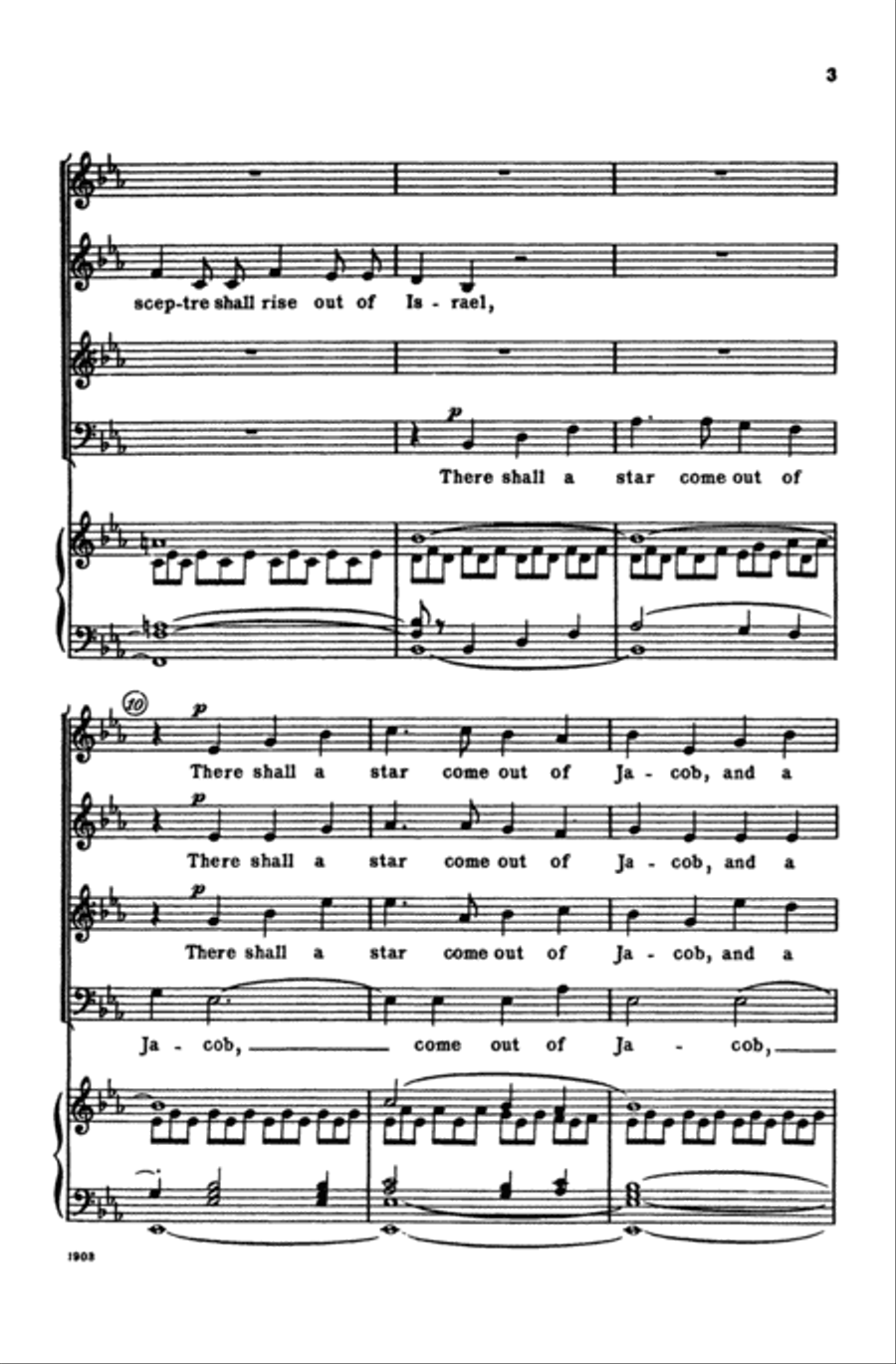 There Shall a Star Come Out of Jacob Choir scores gallery preview page 2