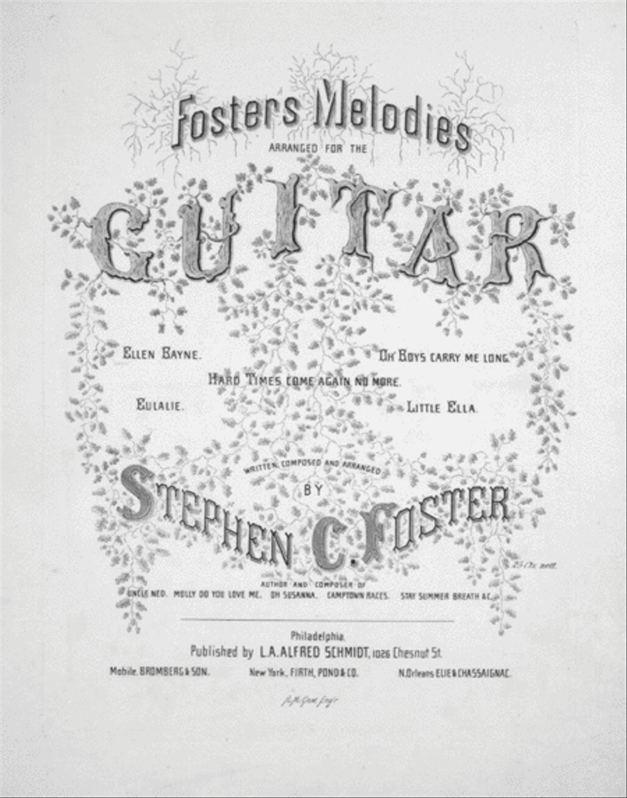Ellen Bayne Guitar scores gallery preview page 1