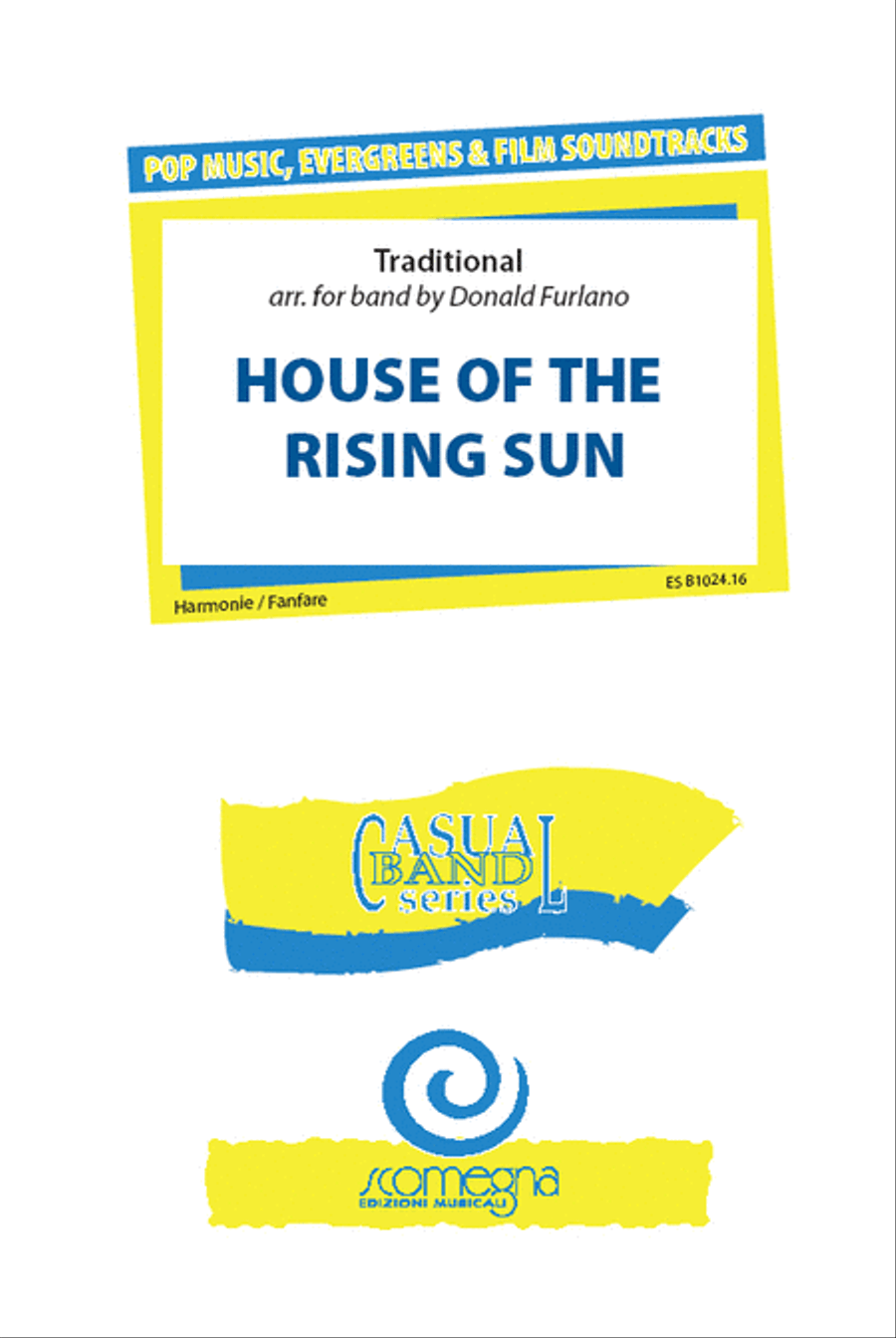 House of the Rising Sun House of the Rising Sun Concert Band scores gallery preview page 1