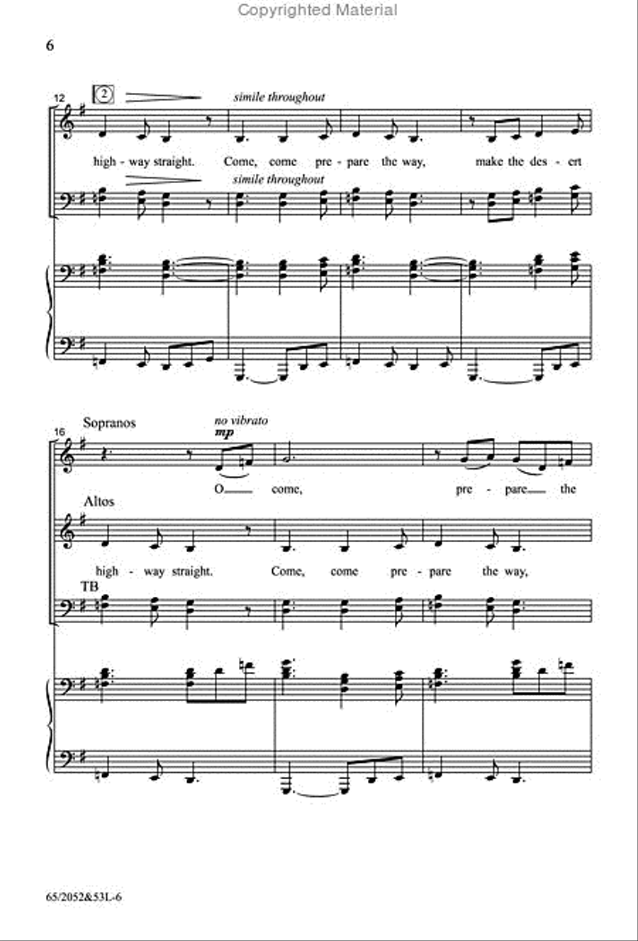 The Heart of Christmas - SATB Score with Performance CD 4-Part scores gallery preview page 3