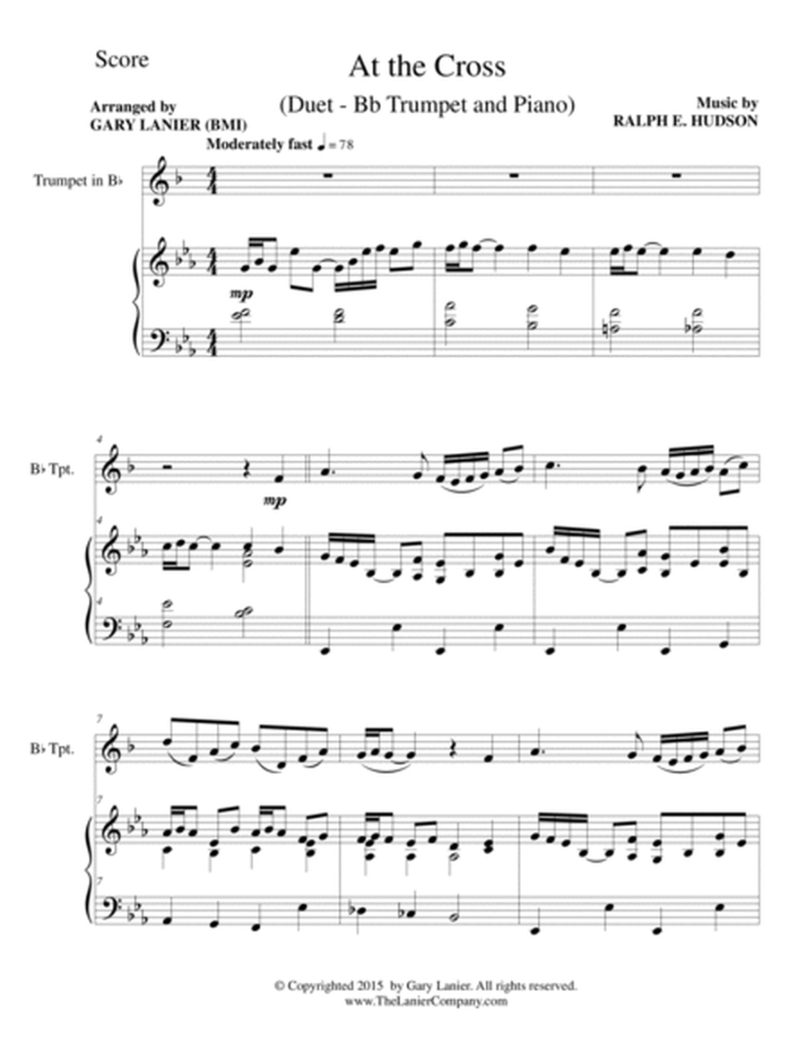 Gary Lanier: 3 HYMNS of THE CROSS, Set II (Duets for Bb Trumpet & Piano) image number null