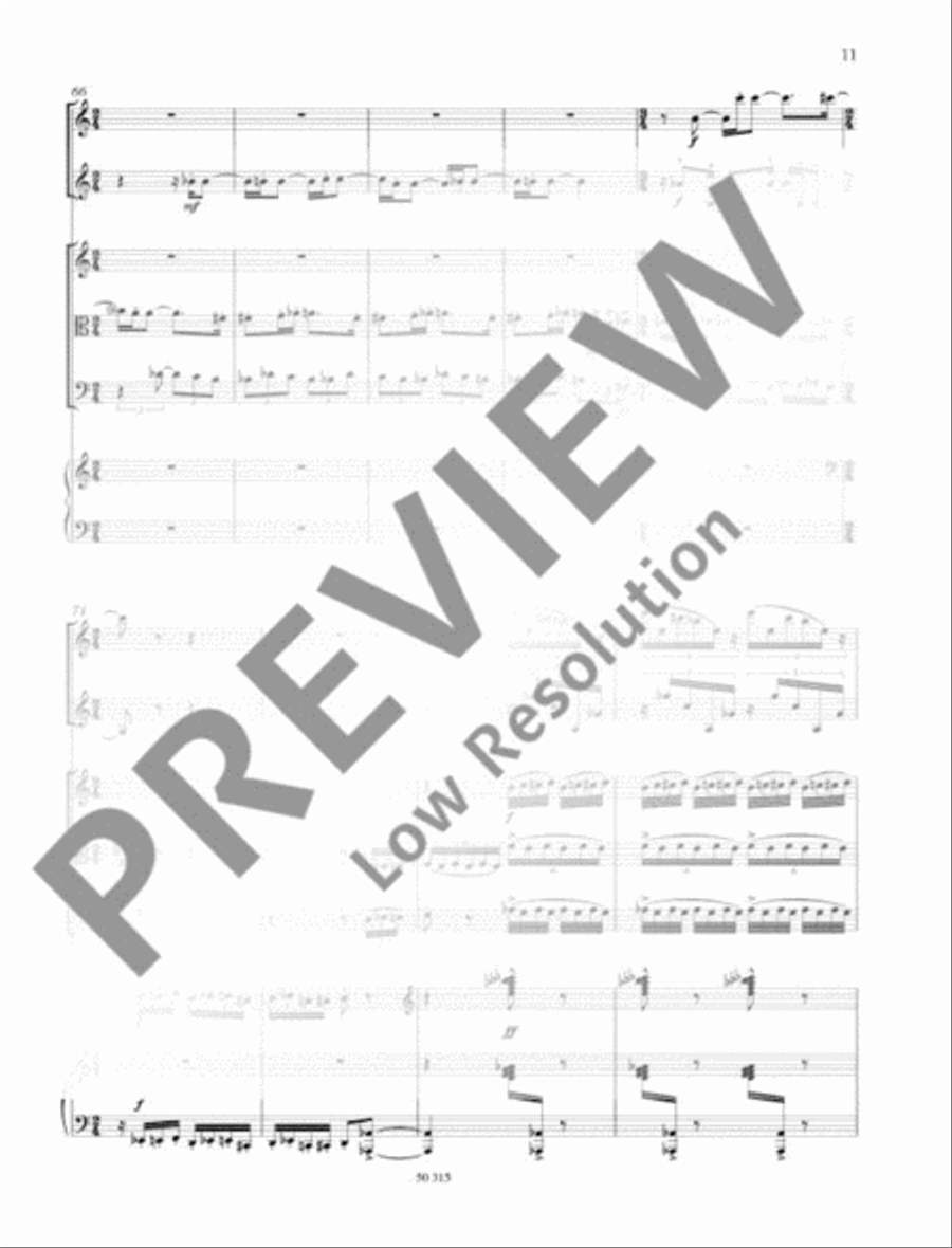 Sextet Clarinet scores gallery preview page 12