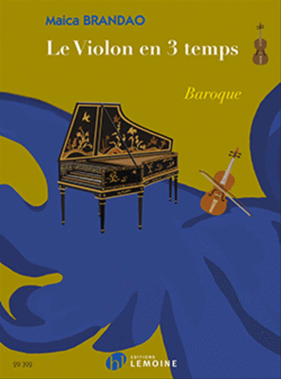 Le violon en 3 temps: Baroque Violin Solo scores gallery preview page 1