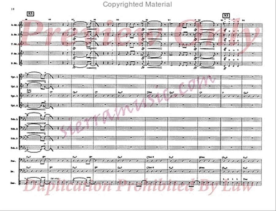 Ol' Man River Ol' Man River Big Band scores gallery preview page 11