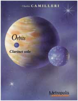 Book cover for Orbits for Solo Clarinet