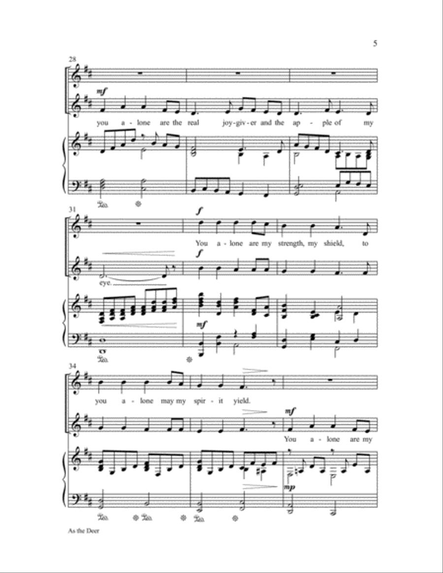 As the Deer 2-Part scores gallery preview page 5