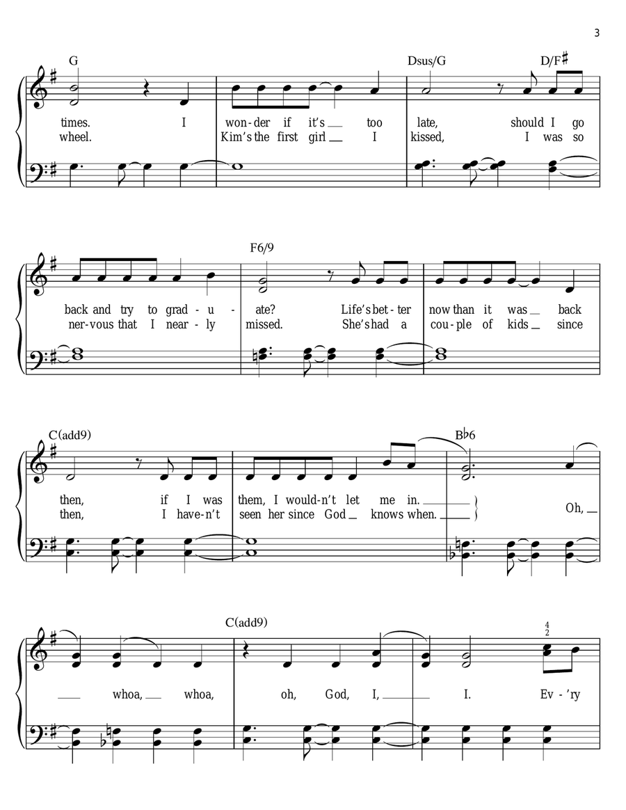 Photograph Easy Piano scores gallery preview page 3