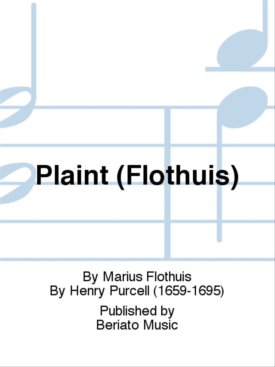 Plaint (Flothuis) Voice scores gallery preview page 1