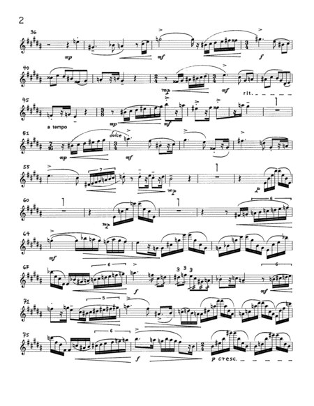"Intermezzo" for violin & piano Op. 18 (violin part)