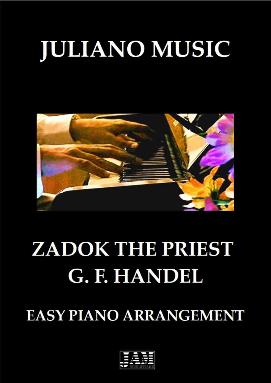 ZADOK THE PRIEST (EASY PIANO) - G. F. HANDEL Piano Method scores gallery preview page 1