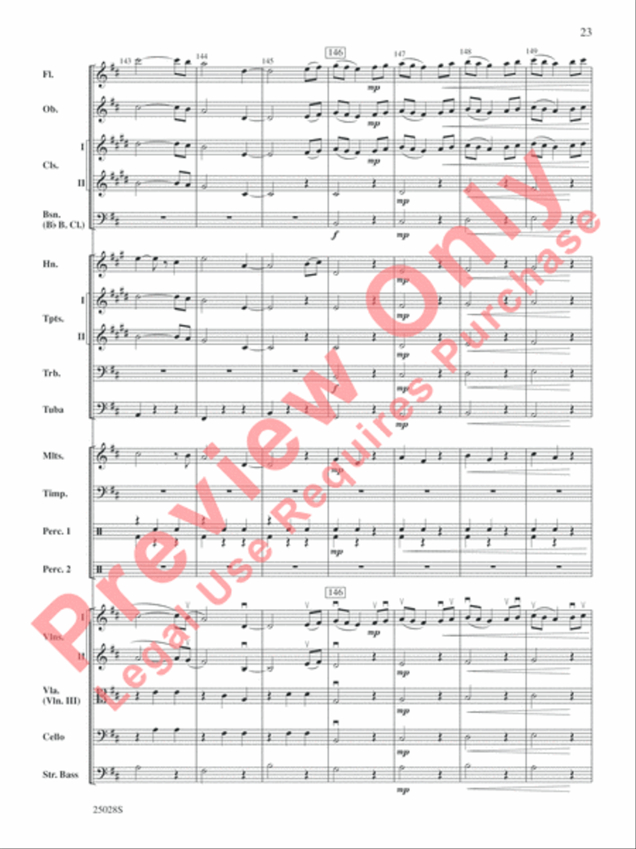 Harry Potter and the Goblet of Fire, Selections from Full Orchestra scores gallery preview page 24