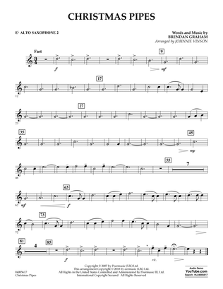 Christmas Pipes - Eb Alto Saxophone 2