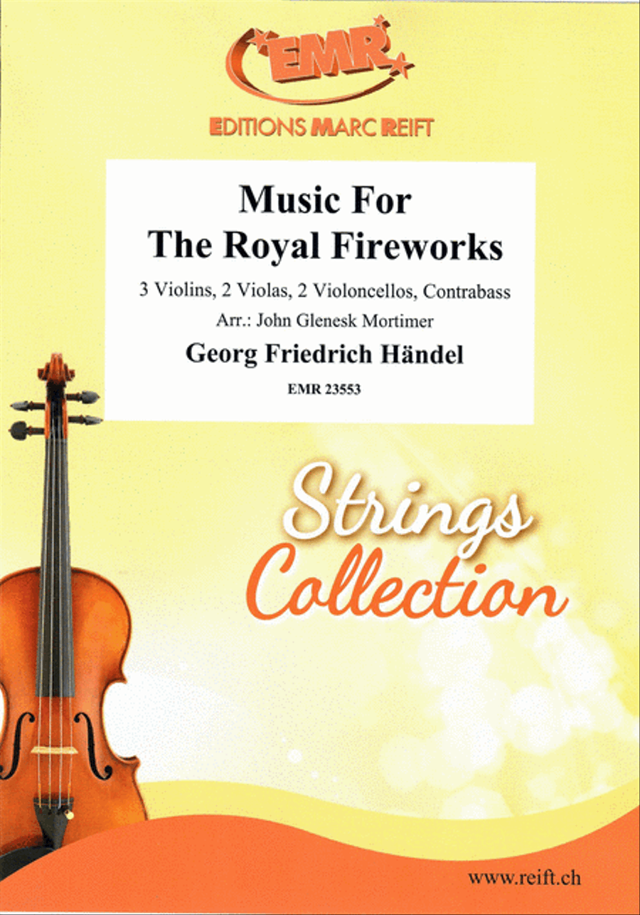 Music For The Royal Fireworks Cello scores gallery preview page 1
