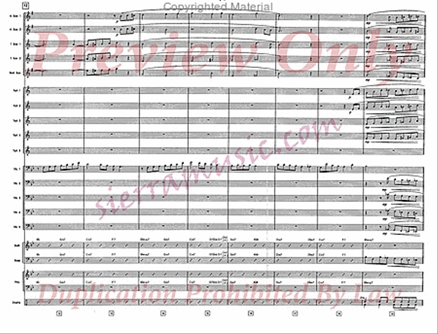 Polka Dots And Moonbeams Jazz Ensemble scores gallery preview page 3