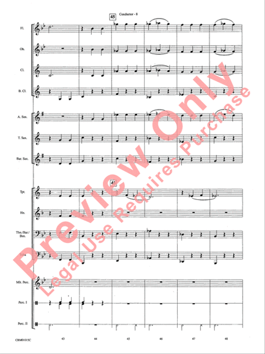 It's the Most Wonderful Time of the Year Concert Band scores gallery preview page 11
