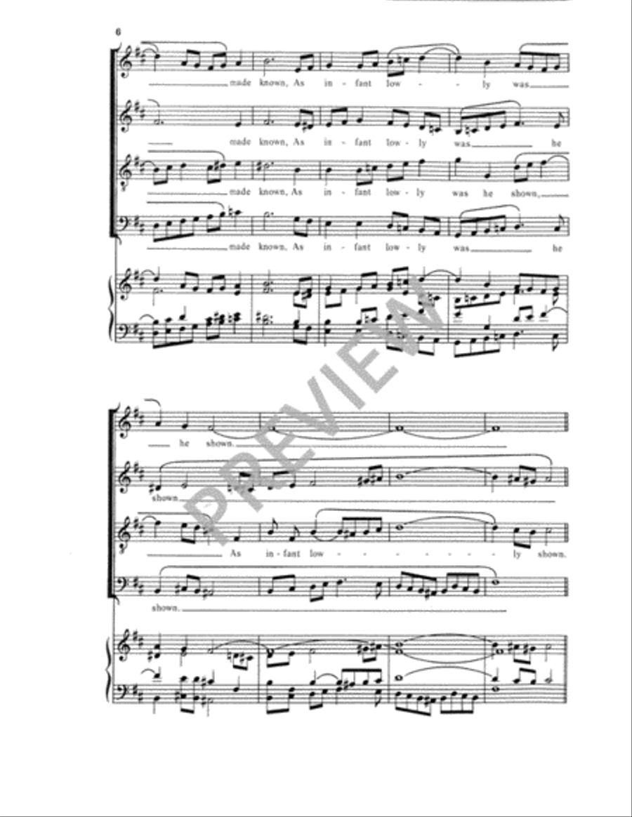 From Lands That See the Sun Arise 4-Part scores gallery preview page 7