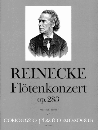 Book cover for Flute concerto in D op. 283