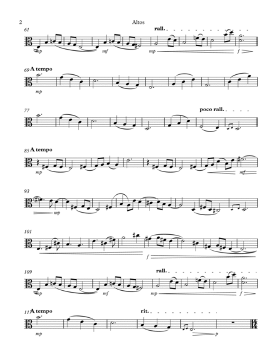 SONATE AUX CHAMPS String Duet scores gallery preview page 2