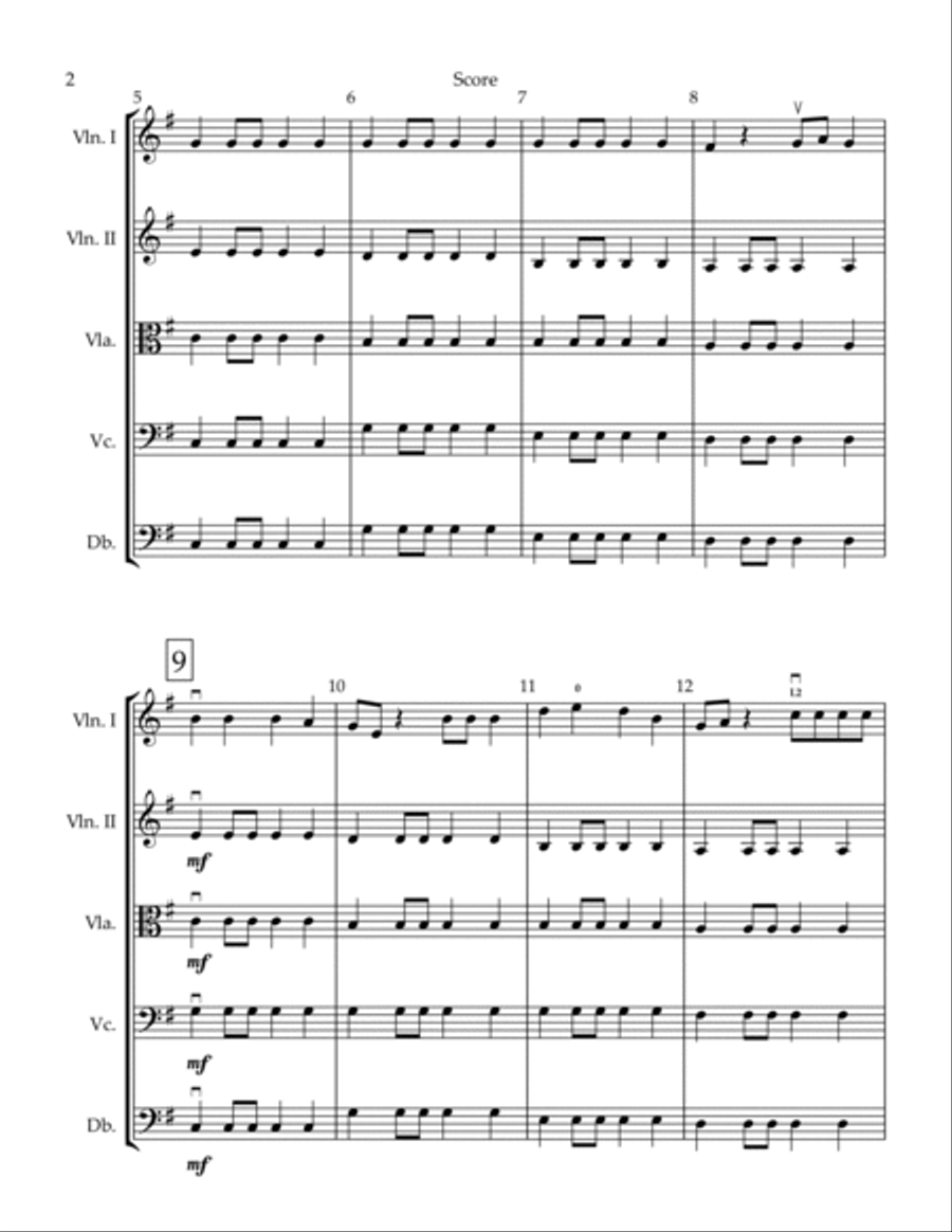 High Hopes Score and Parts scores gallery preview page 2
