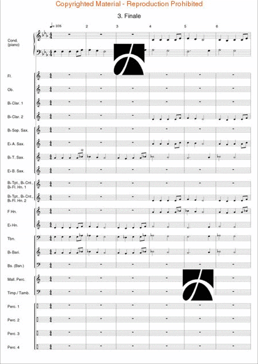 Band Time Christmas Concert Band scores gallery preview page 19
