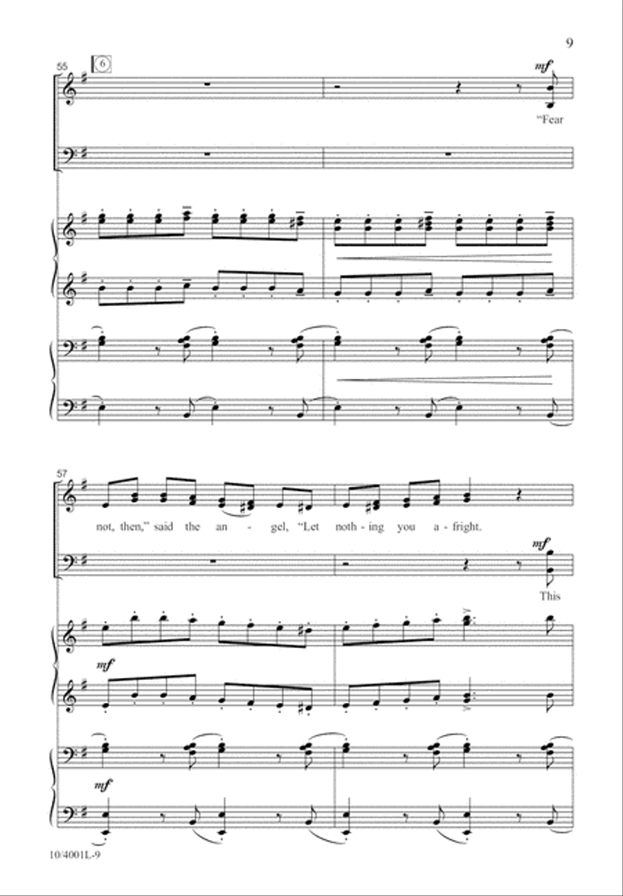 God Rest You Merry, Gentlemen 4-Part scores gallery preview page 10