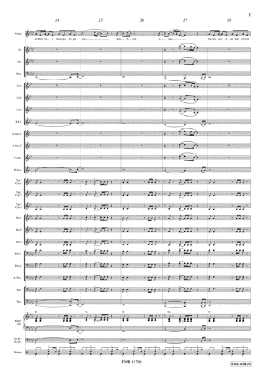 Cette Annee-La Concert Band scores gallery preview page 8