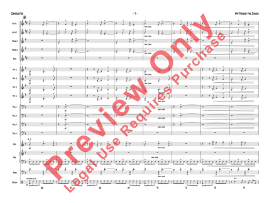 My Friend the Couch Jazz Ensemble scores gallery preview page 12
