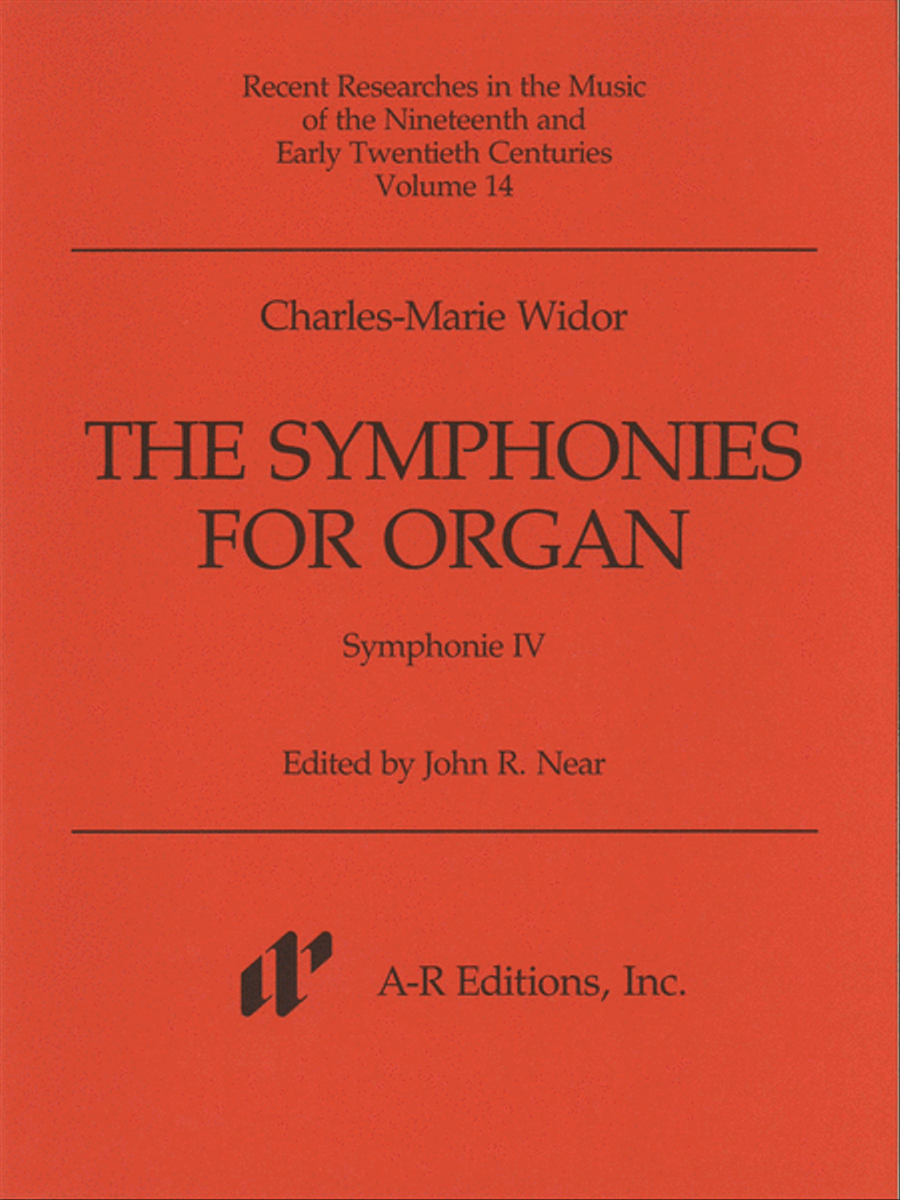 Symphonie IV in F Minor Organ scores gallery preview page 1