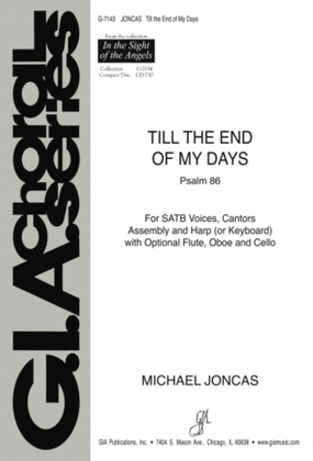 Book cover for Till the End of My Days - Full Score and Parts