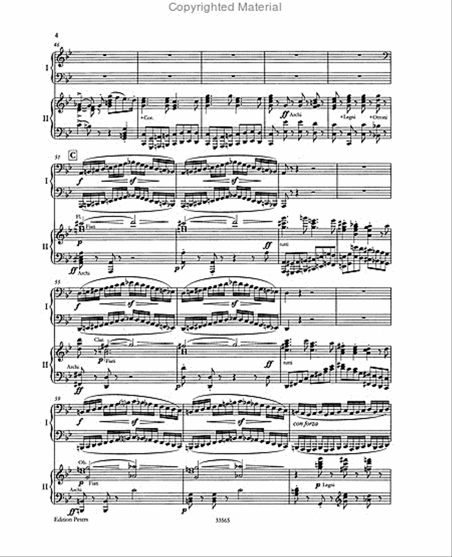 Piano Concerto No. 1 in G minor Op. 25 (Edition for 2 Pianos) Piano Solo scores gallery preview page 3